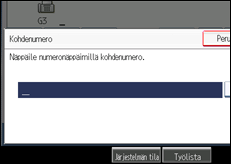 Käyttöpaneelin näytön kuvaus