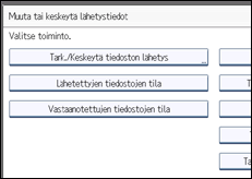 Käyttöpaneelin näytön kuvaus