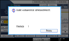 Käyttöpaneelin näytön kuvaus
