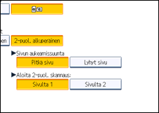 Käyttöpaneelin näytön kuvaus
