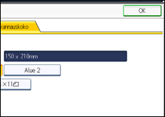 Käyttöpaneelin näytön kuvaus