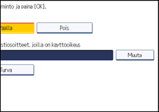 Käyttöpaneelin näytön kuvaus