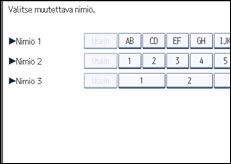 Käyttöpaneelin näytön kuvaus