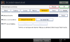 Käyttöpaneelin näytön kuvaus