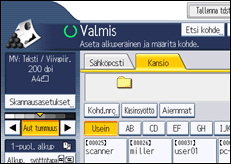 K&auml;ytt&ouml;paneelin n&auml;yt&ouml;n kuvaus
