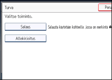 K&auml;ytt&ouml;paneelin n&auml;yt&ouml;n kuvaus