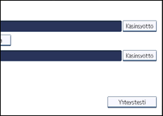 Käyttöpaneelin näytön kuvaus