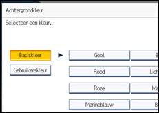 Schermafbeelding bedieningspaneel