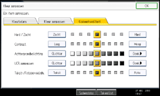 Schermafbeelding bedieningspaneel