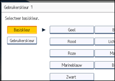 Schermafbeelding bedieningspaneel