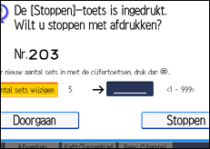 Schermafbeelding bedieningspaneel
