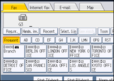 Schermafbeelding bedieningspaneel