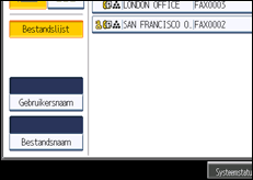 Schermafbeelding bedieningspaneel