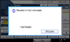 Schermafbeelding bedieningspaneel