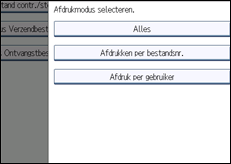 Schermafbeelding bedieningspaneel