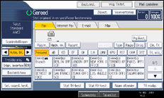 Schermafbeelding bedieningspaneel