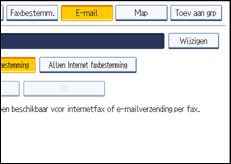 Schermafbeelding bedieningspaneel