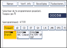 Schermafbeelding bedieningspaneel
