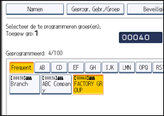 Schermafbeelding bedieningspaneel