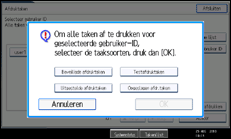 Schermafbeelding bedieningspaneel