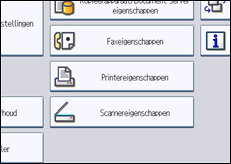 Schermafbeelding bedieningspaneel