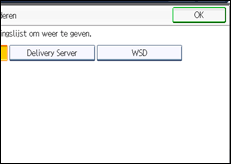 Schermafbeelding bedieningspaneel