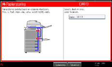 Schermafbeelding bedieningspaneel