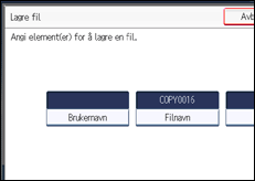 Illustrasjon av brukerpanel