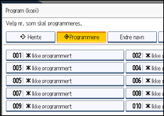 Illustrasjon av brukerpanel