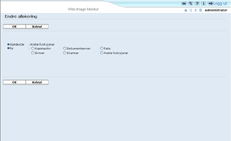 Skjermillustrasjon for nettleser