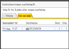 Illustrasjon av brukerpanel