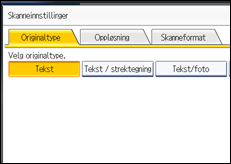 Illustrasjon av brukerpanel