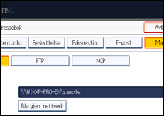 Illustrasjon av brukerpanel