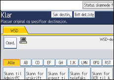 Illustrasjon av brukerpanel
