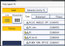 Illustrasjon av brukerpanel