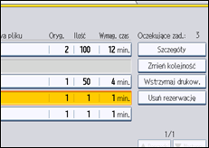 Ilustracja ekranu panela operacyjnego