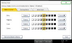 Ilustracja ekranu panela operacyjnego