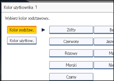 Ilustracja ekranu panela operacyjnego