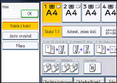 Ilustracja ekranu panela operacyjnego
