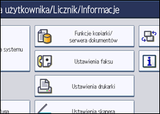 Ilustracja ekranu panela operacyjnego