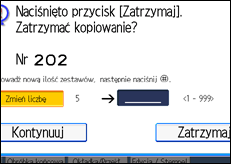 Ilustracja ekranu panela operacyjnego