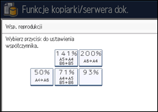 Ilustracja ekranu panela operacyjnego