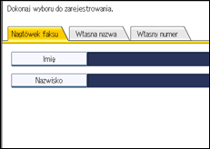 Ilustracja ekranu panela operacyjnego