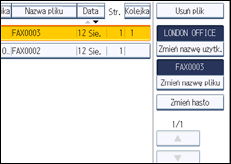 Ilustracja ekranu panela operacyjnego