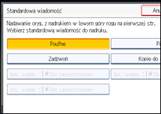 Ilustracja ekranu panela operacyjnego