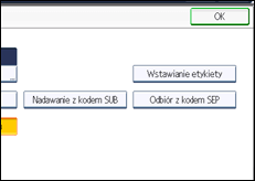 Ilustracja ekranu panela operacyjnego