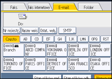 Ilustracja ekranu panela operacyjnego