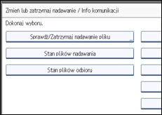 Ilustracja ekranu panela operacyjnego
