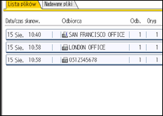 Ilustracja ekranu panela operacyjnego