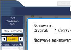 Ilustracja ekranu panela operacyjnego